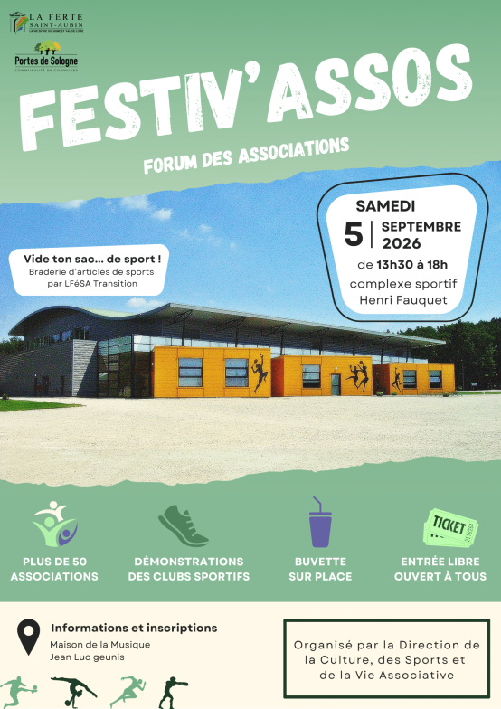 Festiv'Assos - Venez nombreux découvrir notre club et vous inscrire !! 🏀